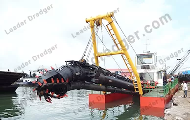 LD1200 Small River Dredging Equipment With A Mixture Capacity Of 1200 M³H - Leader Dredger - 6